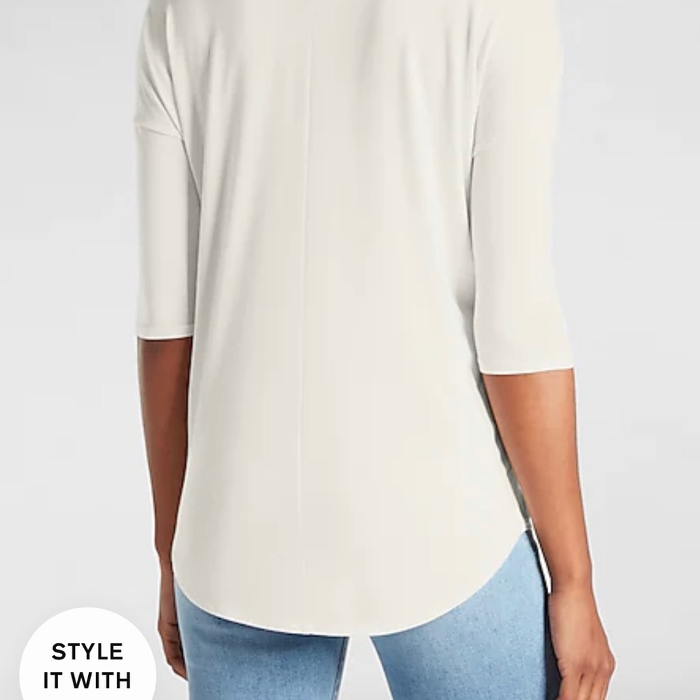 Express London Tee Three quarter sleeve - Picture 2 of 5